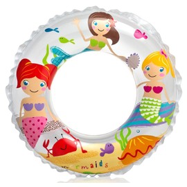 Intex 59242EP 24" Transparent Swim Ring Assorted Colors