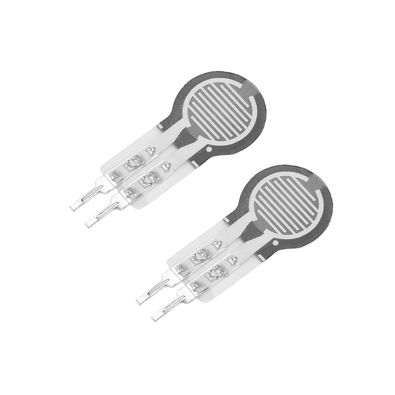 Luatoxry 2Pcs Force Sensitive Resistor, 20g~2kg Flexible Thin Film Pressure