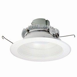 Nora Lighting NLCBC2-65230WW/10 Nora Lighting NLCBC2-65230/10 Cobalt Click 6" LED Baffle Recessed Trim - 3000K - 1000 Lumens