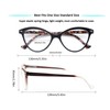 OLOMEE Reading Glasses for Women Cat Eye Ladies Readers +2.00