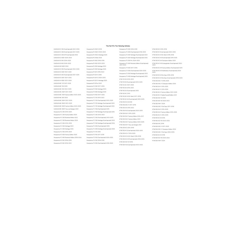 Acerbis X-Future Front Disc Cover with Mounting Kit Black