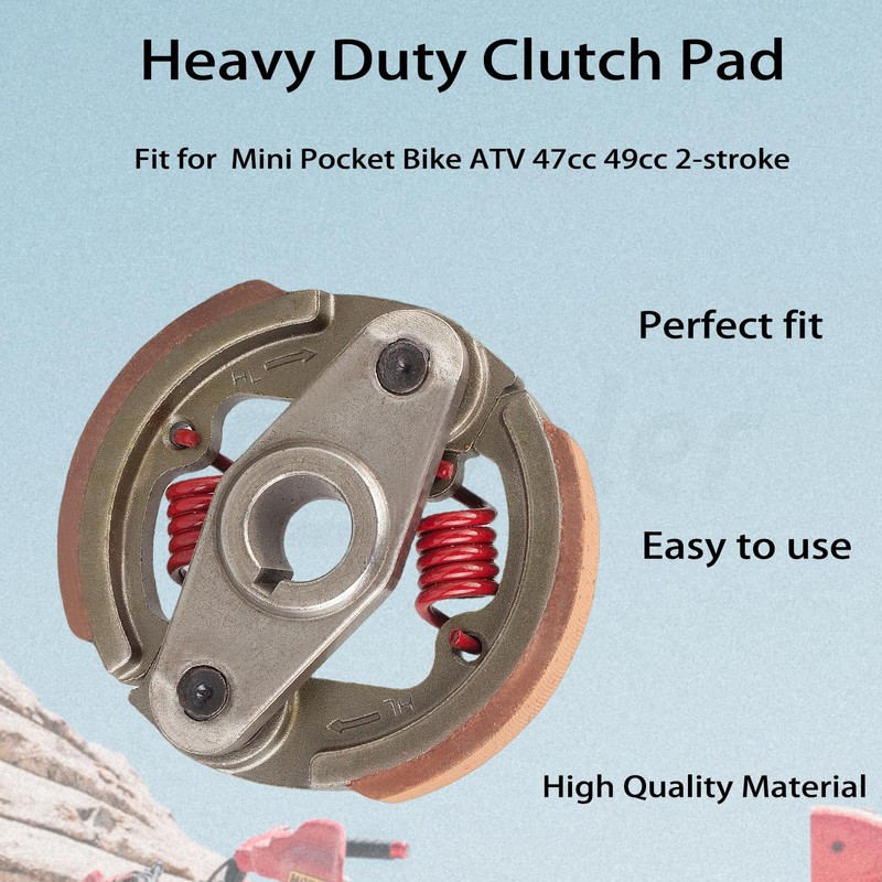Amavoler Clutch Pad Heavy Duty Aftermarket Parts Fit for 43cc
