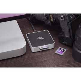 OWC Atlas USB4 CFexpress 4.0 Type B Card Reader, 40Gb/s USB4 (USB-C) Port