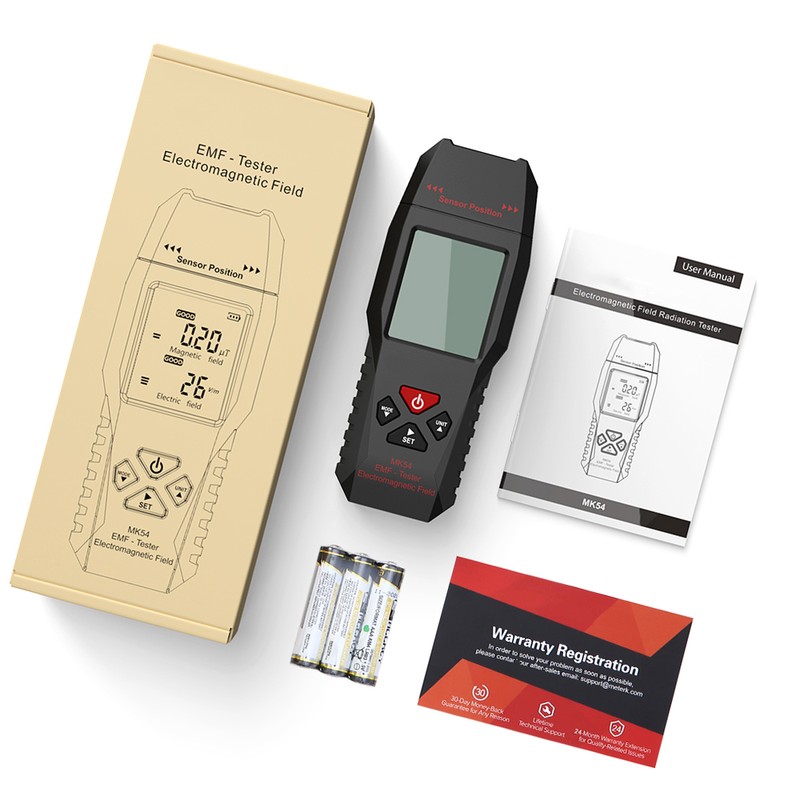 MK54 EMF Tester Handheld Mini Digital LCD EMF Detector Electromagnetic