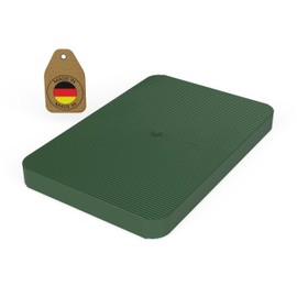 FUX Pack of 100 Plastic Spacers, 60 x 40 x 5 mm, Glazing Blocks, Underlay Plates, Plastic Plates, Adjustment Plates, Window Wedges (Thickness: 5 mm)