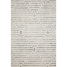 Loloi II Hagen White/Sky 2'-7" x 4' Accent Rug