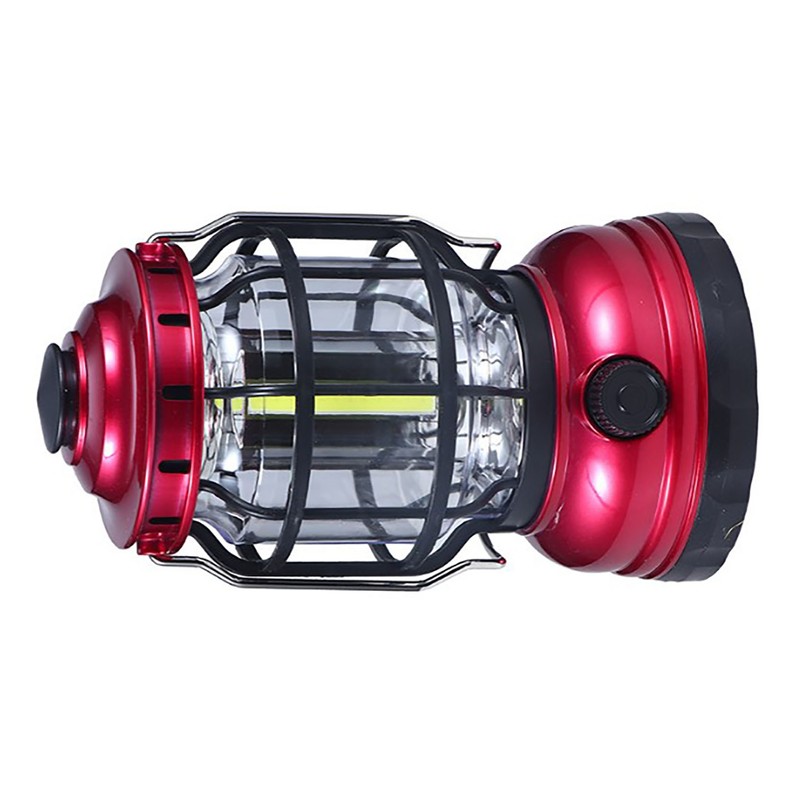 Outdoor Solar Camping Lantern USB Rechargeable Retro Camping Light COB