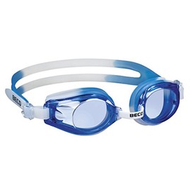 Beco Children's Rimini Swimming Goggles 9926, Multi-Colour, White/Blue, One Size