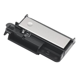 Glove Box Latch Handle for 2007-2013 Chevy Silverado 1500 2500 3500, GMC Sierra 1500 2500 3500, Replace# 15914995, GM2964101 Upper Glove Box Door Lock Open Handle -Silver Black