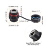 sourcing map RJ45 Panel Mount Coupler, IP68 Shielded Industrial Panel