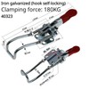 Adjustable Toggle Clamp Latch, 304 Stainless Steel or Galvanized Iron