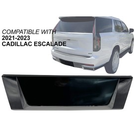 APA Replacement Rear Bumper Tow Hook Cover for 2021 2022 2023 Escalade Glossy Black 87813846 GM1129139