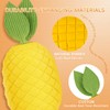 FurtasticFinds Pineapple Dog Toy for Aggressive Chewers, Indestructible Chew Toy