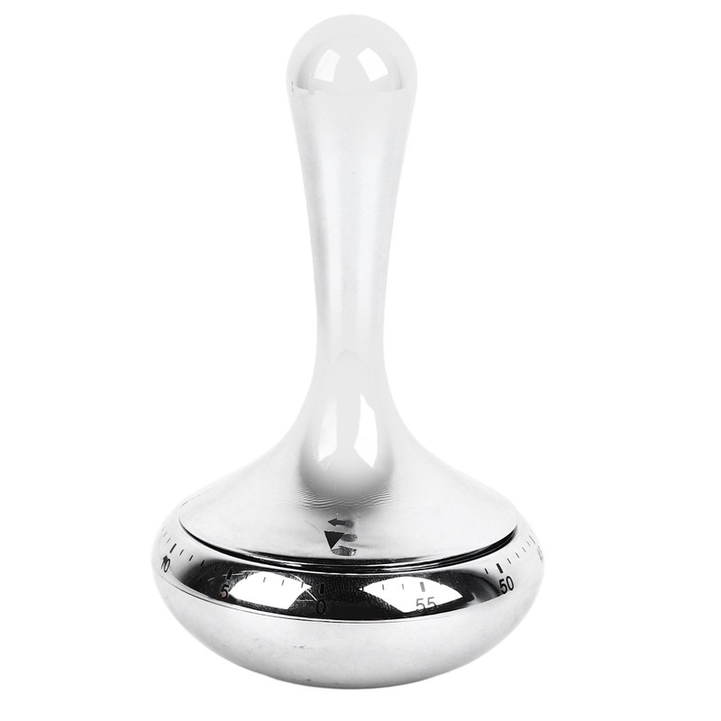 Mechanical Kitchen Timer Professional Spinning Top Shape Clear Scale High