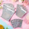 Magibeads 60Pcs Resealable Small Packaging Bags 2x4 3x5 4x6 Iridescent