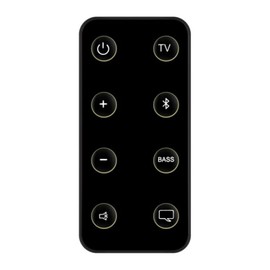 Xtrasaver Replacement Remote Control for Bose Solo 5 10 15 Series ii TV Sound System/ 732522-1110 418775 410376 TV Soundbar Sound System