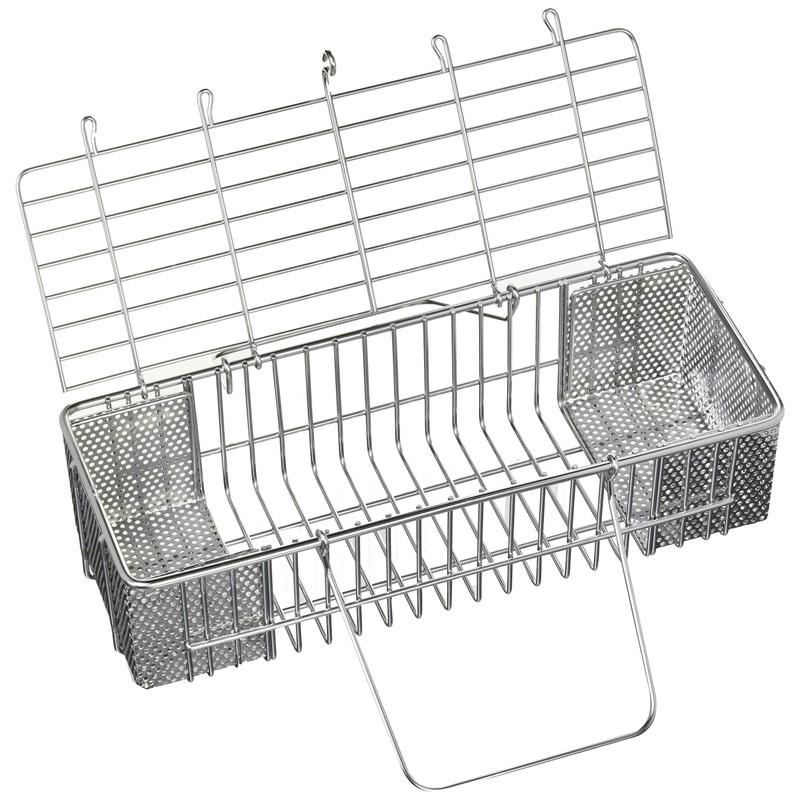 MT 18-8 Chopsticks Disinfection Basket (Large) No Tapered, Punching Board