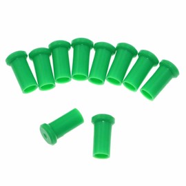 Lind Kitchen 100PCS Green Fiber Optic T-Shaped Dust Cap Fiber Optic Dust Caps FC SC LC UPC Ferrule Caps for Devices, Cables