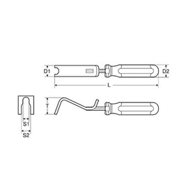 Mitroi ATR0812 Air Tube Rim Bar with Grip 8 x 12
