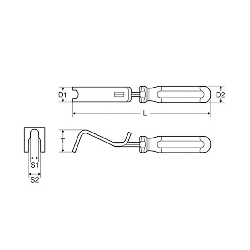 Mitroi ATR0812 Air Tube Rim Bar with Grip 8 x