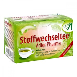 ADLER Stoffwechseltee Filterbeutel 20 St