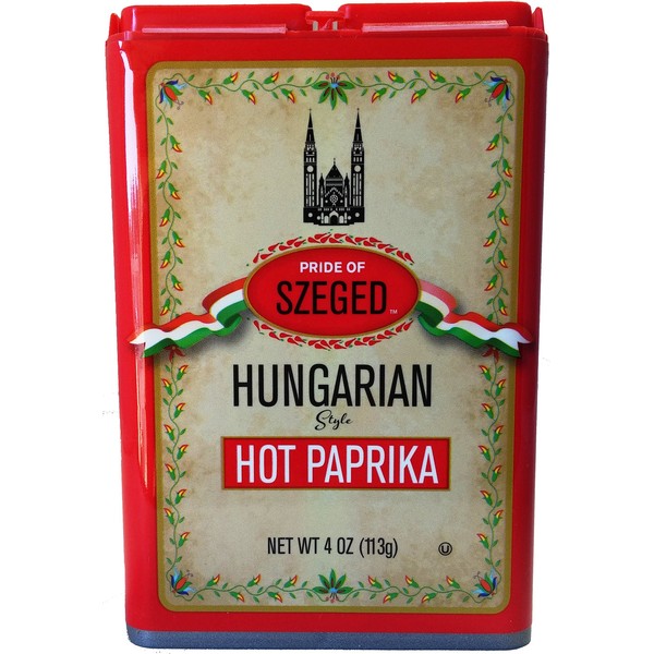 Szeged Hot Paprika Powder, 4oz