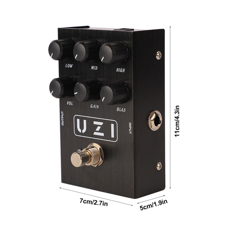 Electric Guitar Effects Drive Pedal Effector Simulating Guitar Distortion and