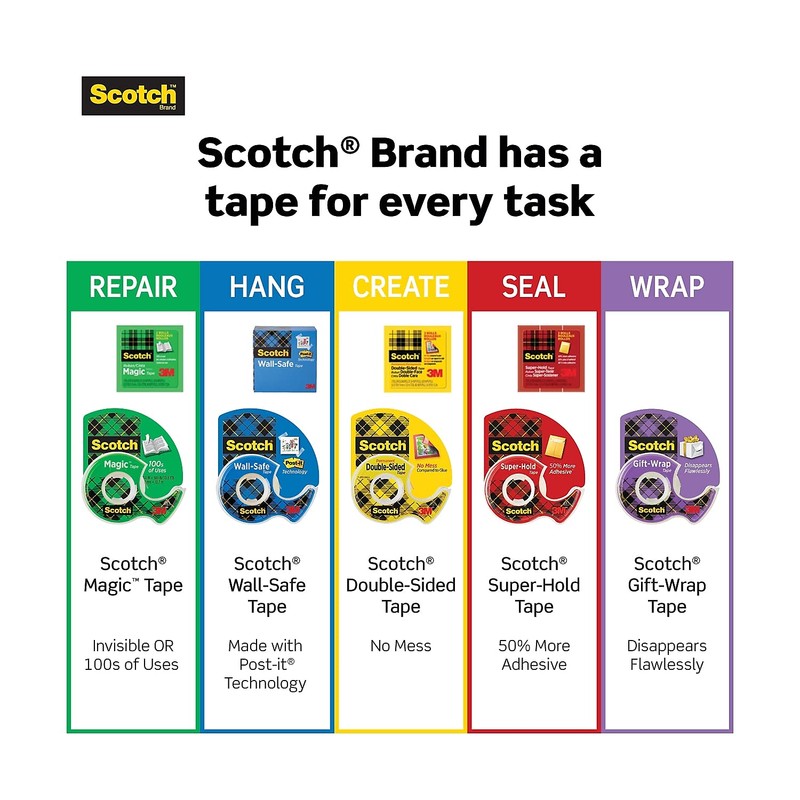 Scotch Magic Tape 3/4 in X 300 in