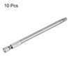 HARFINGTON 10pcs T30 Security Torx Bit 1/4" Hex Shank 4"