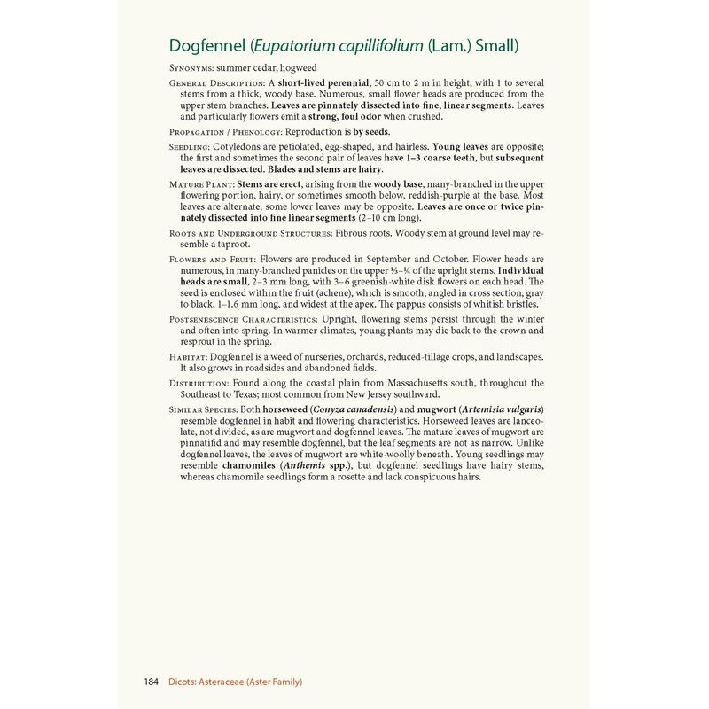 Weeds of the Northeast