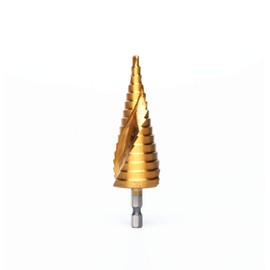 U-NEST Hexagonal Shaft Drill, For Ironworking, Stainless Steel, Round Plate, Spiral Drill, Step Drill, Bamboo Shoot Drill, Drill, Helix, For Japan, 0.2 - 1.3 inches (4 - 32 mm), <15 Tiers, With