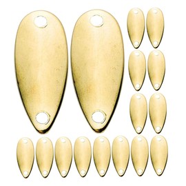 KICHOUSE 20pcs Small Metal Fishing Lures for Freshwater and Convenient Artificial Bait for Bass and Design for Increased Catch Success