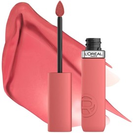LOréal Paris Infaillible Le Matte Resistance Labial Líquido de Larga Duración por 16H, a Prueba de Agua, Color Intenso, con Ácido Hialurónico, Tono...