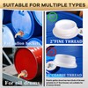 Drum Faucet for 55 Gallon Drum, 2 Inch Brass Barrel