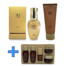 Sooryehan Ginseng Signature Ampoule 50ml + 5 additional fermented gifts + Bone Cleansing Foam 100ml / 수려한 진생 시그니처 앰플 50ml+추가 발효 5종 기프트+본 클렌징폼 100ml