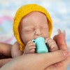 IVITA 8 inch Crying Mini Silicone Baby Dolls Weep Tiny