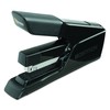 Heavy-Duty Stapler, Flat Clinch, 75 Sheet Capacity, Black