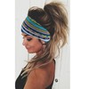 CharmeFleur Boho Headbands For Women Fashion Stretch Wide Hair Bands
