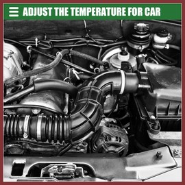 HEROFFIX Ambient Air Temperature Sensor, for GMC Sierra 3500 HD 2007-2014, Plastic, No.25775833, Black Replace Parts