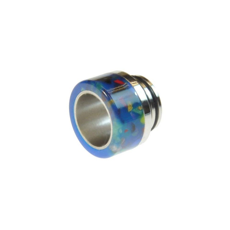 Armerah Abstract 810 Drip Tip eCig Mouthpiece Short/Wide Resin/Steel 3