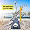 Turnbuckle Lsqurel 10PCS 304 Stainless Steel Turnbuckle Hook and Eye
