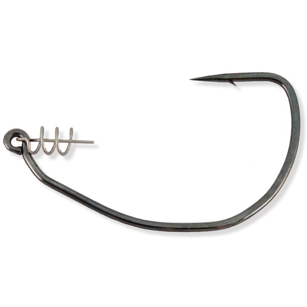 Owner's Beast Black Chrome Twistlock Hook (Size 10/0, 2 Per Pack)