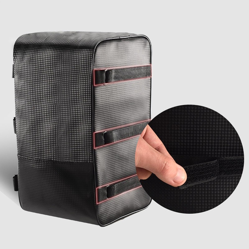 Cycle Trunk Bag - Rear Rack Bag Panniers with Reflector,Reflective