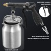 Undercoating Spray Gun with 33.82oz Suction Feed Cup, 360° &