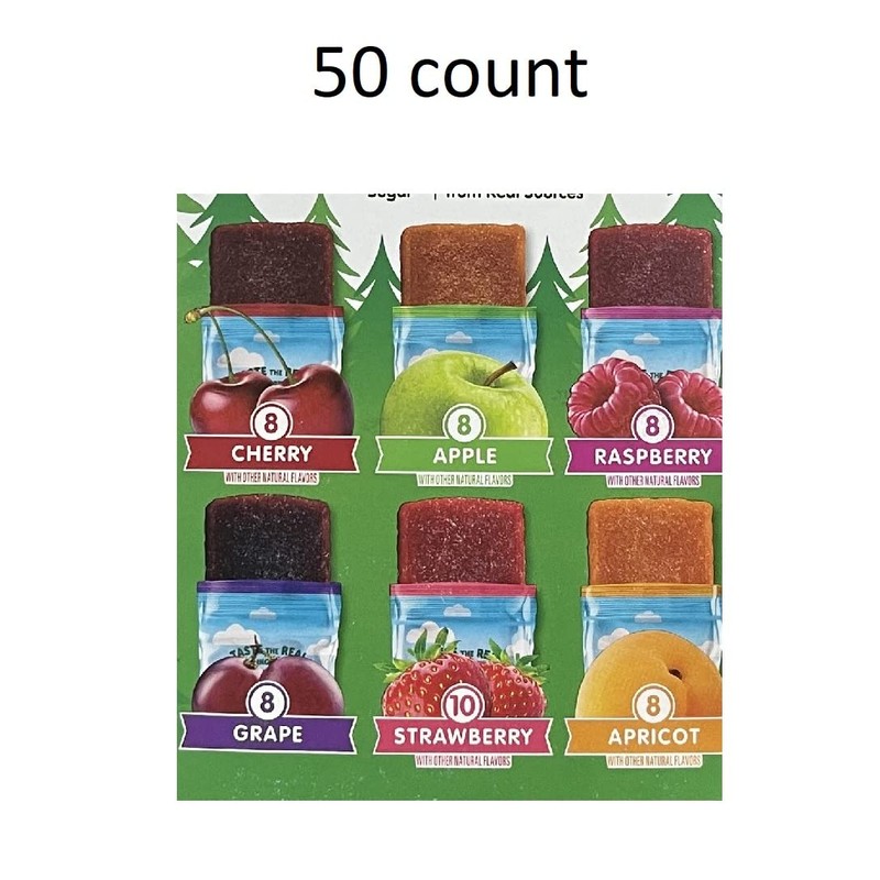 Stretch Island Fruit Leather Snacks Variety Pack, Cherry, Apple, Strawberry,