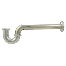 22-Gauge 1-1/2-Inch by 1-1/2-Inch P-Trap, Chrome - By Plumb USA