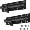 2 Pack 3 Inch Barrel Bolt Lock, Heavy Duty Slide