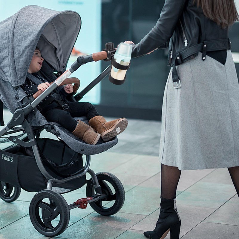 Drinks Holder Pushchair Universal 360° Cup Holder for Buggy, Adjustable