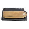 PACKOVE 1Set Folding Pocket Beard Comb Premium Sandalwood Hair Comb