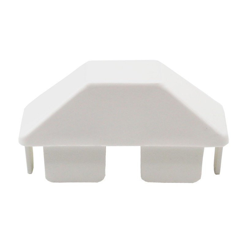 JSP Manufacturing Plastic 7/8"x 3" Dog Ear Style Vinyl Fencing